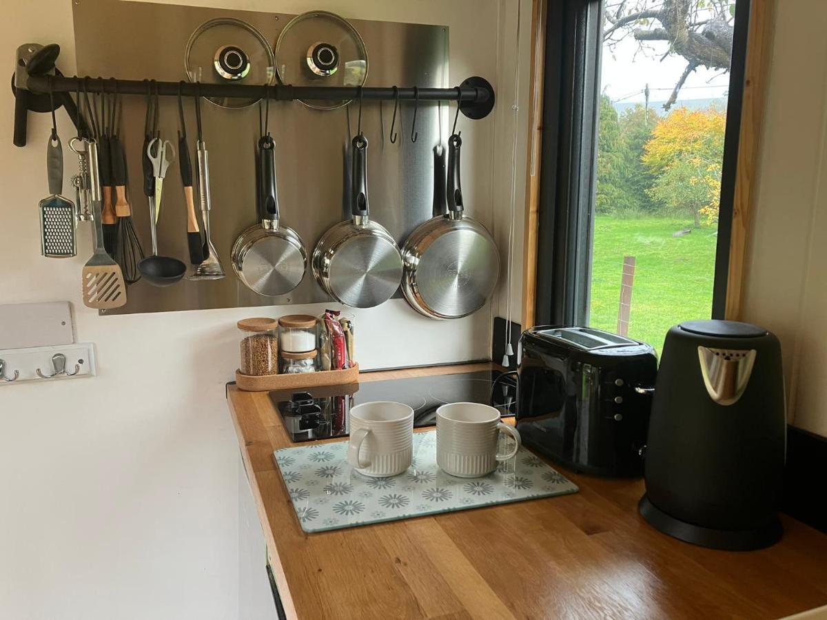 1 Bed Converted Railway Wagon Near Crickhowell Exterior foto